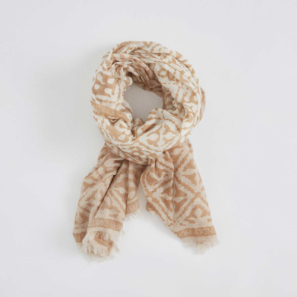 Cashmere Airy Scarf Dip Dye Eyes of Marrakesh