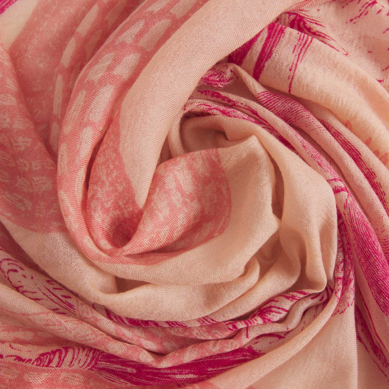 Cashmere Airy Scarf Garden Eden