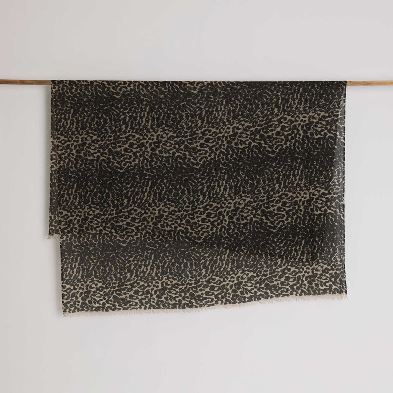 Cashmere Airy Scarf Cheetah