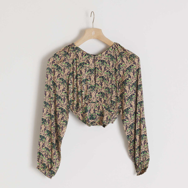 Blouse Lazio Monarch Butterfly