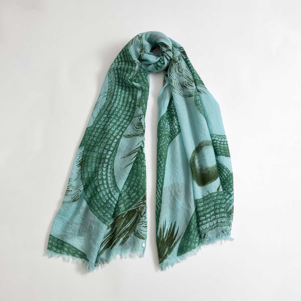 Cashmere Airy Scarf Garden Eden