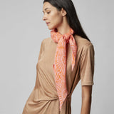 Kite Scarf Silk Cashmere Escargot