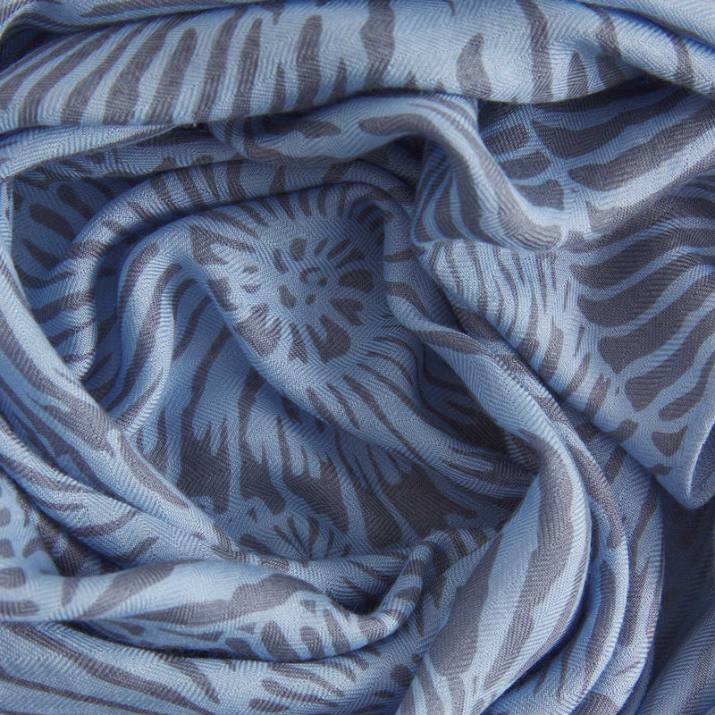 Kite Scarf Silk Cashmere Escargot