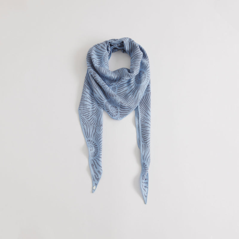 Kite Scarf Silk Cashmere Escargot