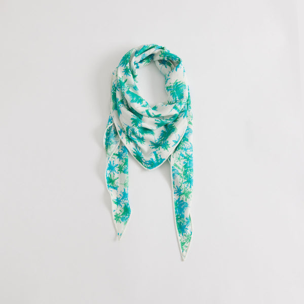 Kite Scarf Silk Cashmere Palm Spring