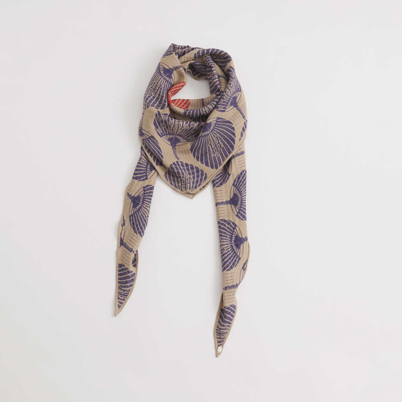 Kite Scarf Silk Cashmere Fan Affairs