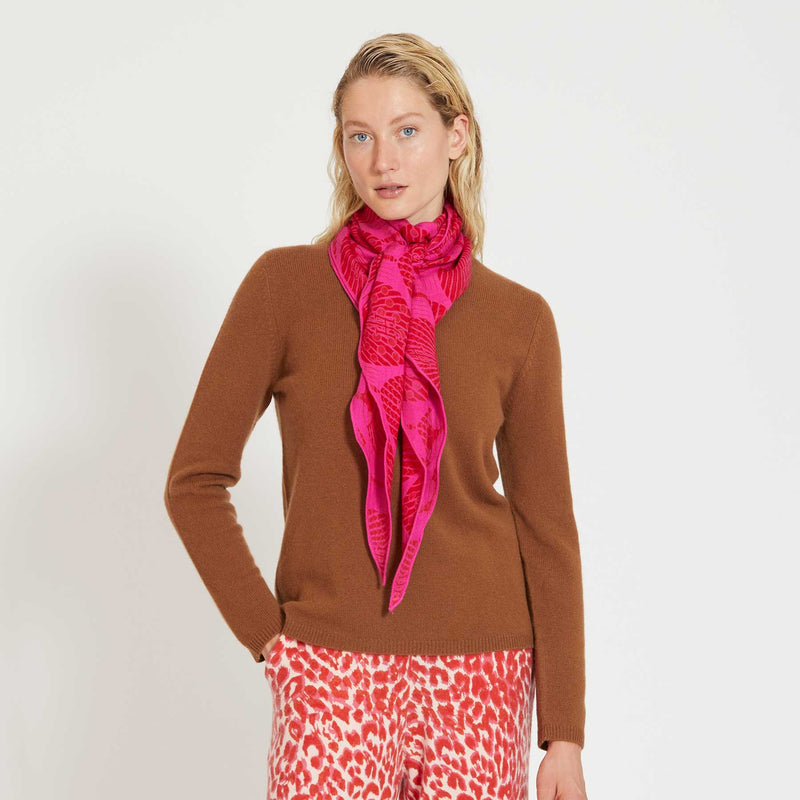 Kite Scarf Silk Cashmere Fan Affairs