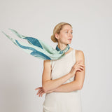 Kite Scarf Silk Cashmere Garden Eden