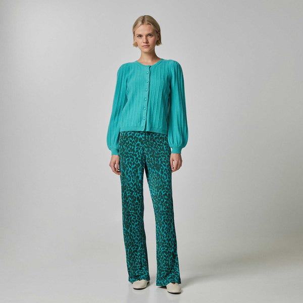 Pants Amal Cheetah Silk Jersey