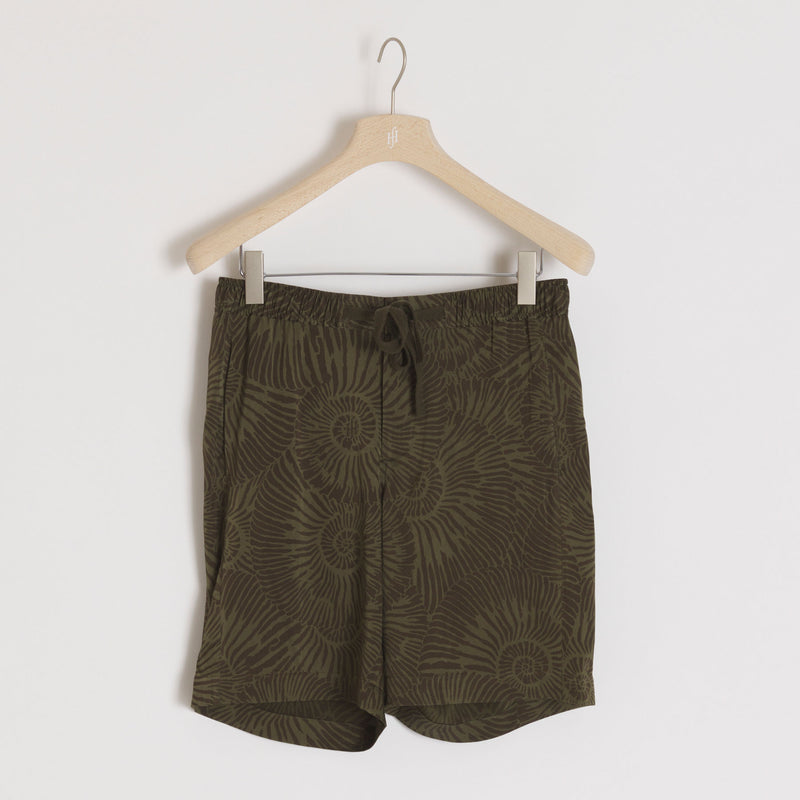 Silk Shorts Spring Escargot