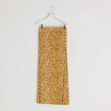 Skirt Spread Cheetah Silk Jersey