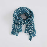 Cashmere Super Airy Scarf Cheetah