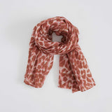 Cashmere Super Airy Scarf Cheetah