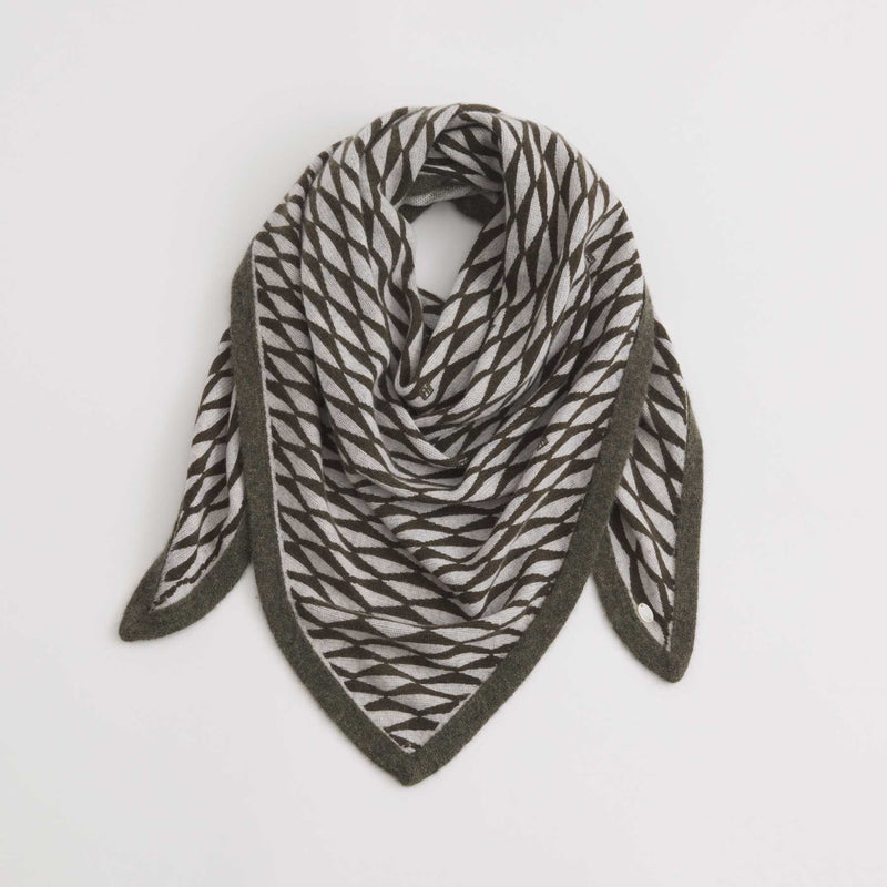 Triangle Knit Scarf ARAMIS