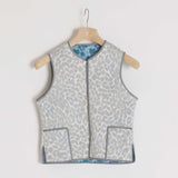 Vest Reversible Cheetah / Palm Spring