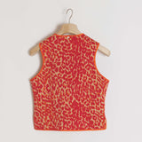 Vest Reversible Cheetah / Palm Spring