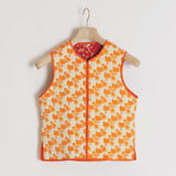 Vest Reversible Cheetah / Palm Spring