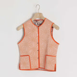 Vest Reversible Flower of Life / Monarch Butterfly