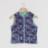 Vest Reversible Flower of Life / Monarch Butterfly