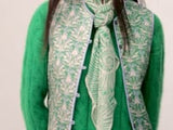 Kite Scarf Silk Cashmere Escargot